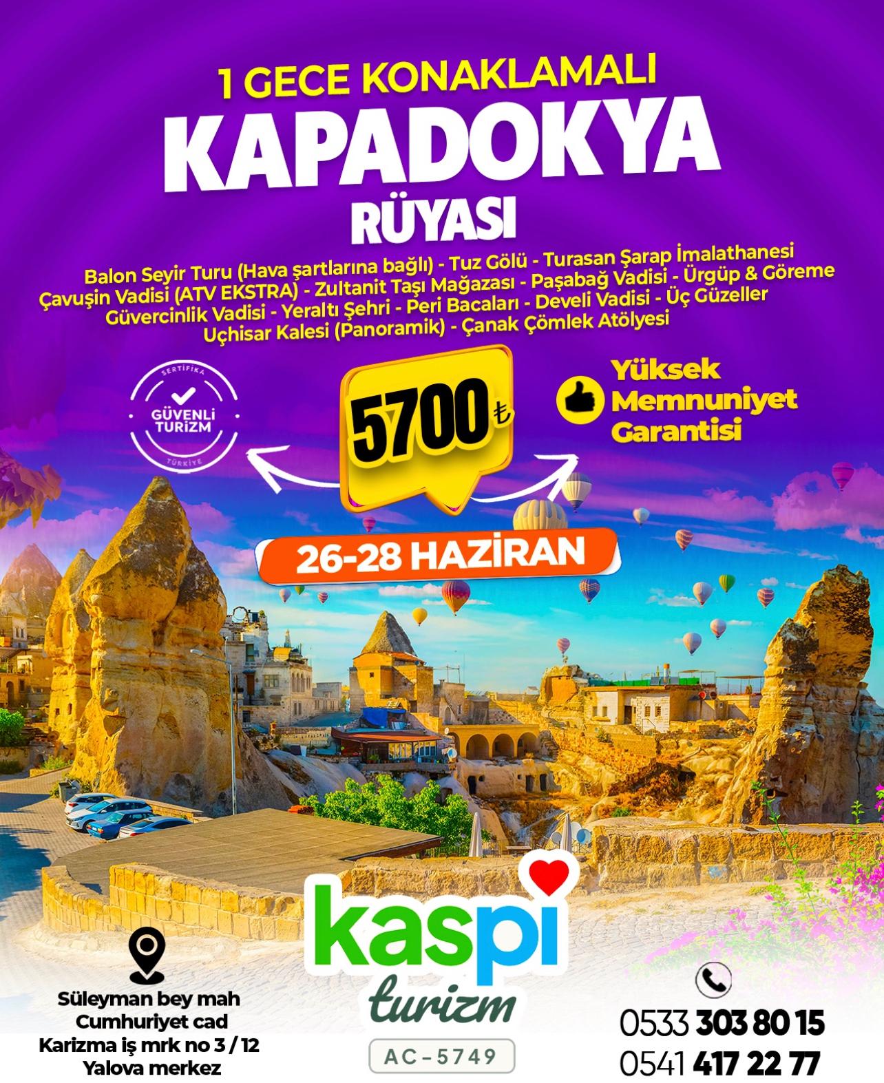 Kapadokya Kültür Turu