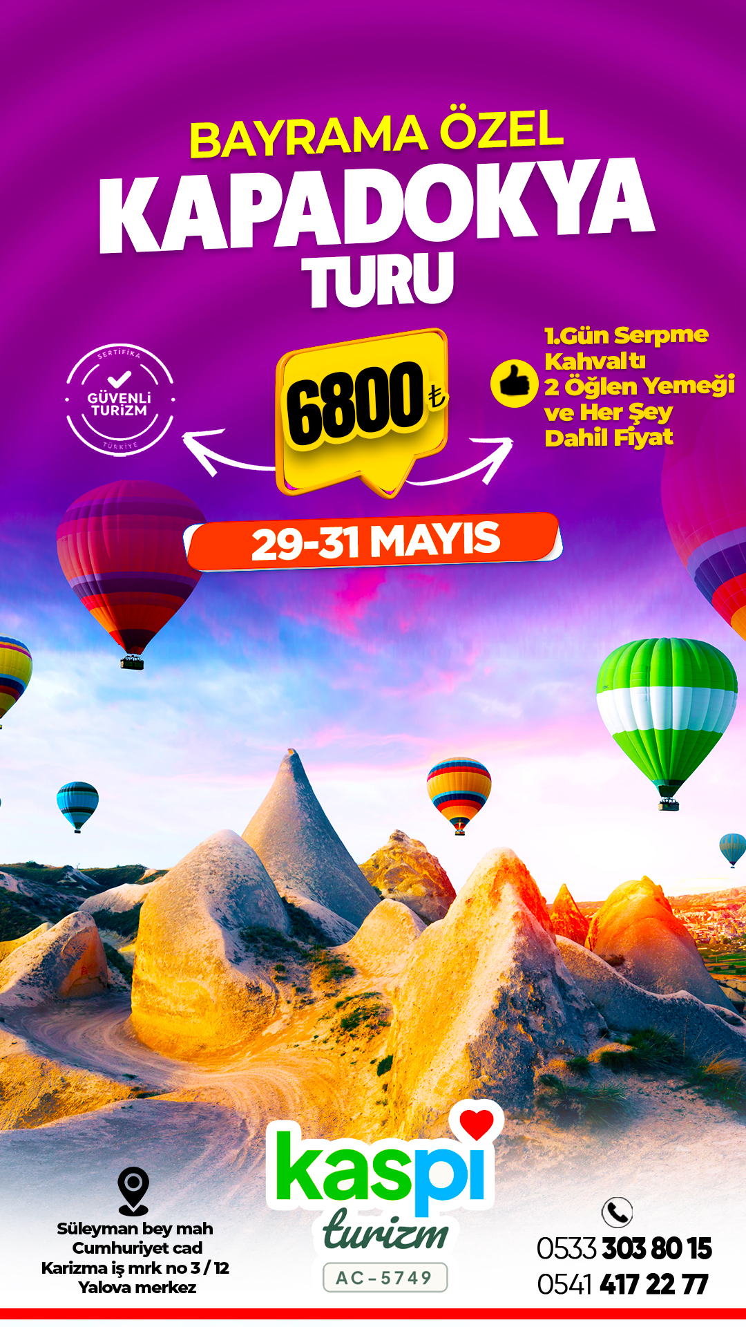 Kapadokya Kültür Turu