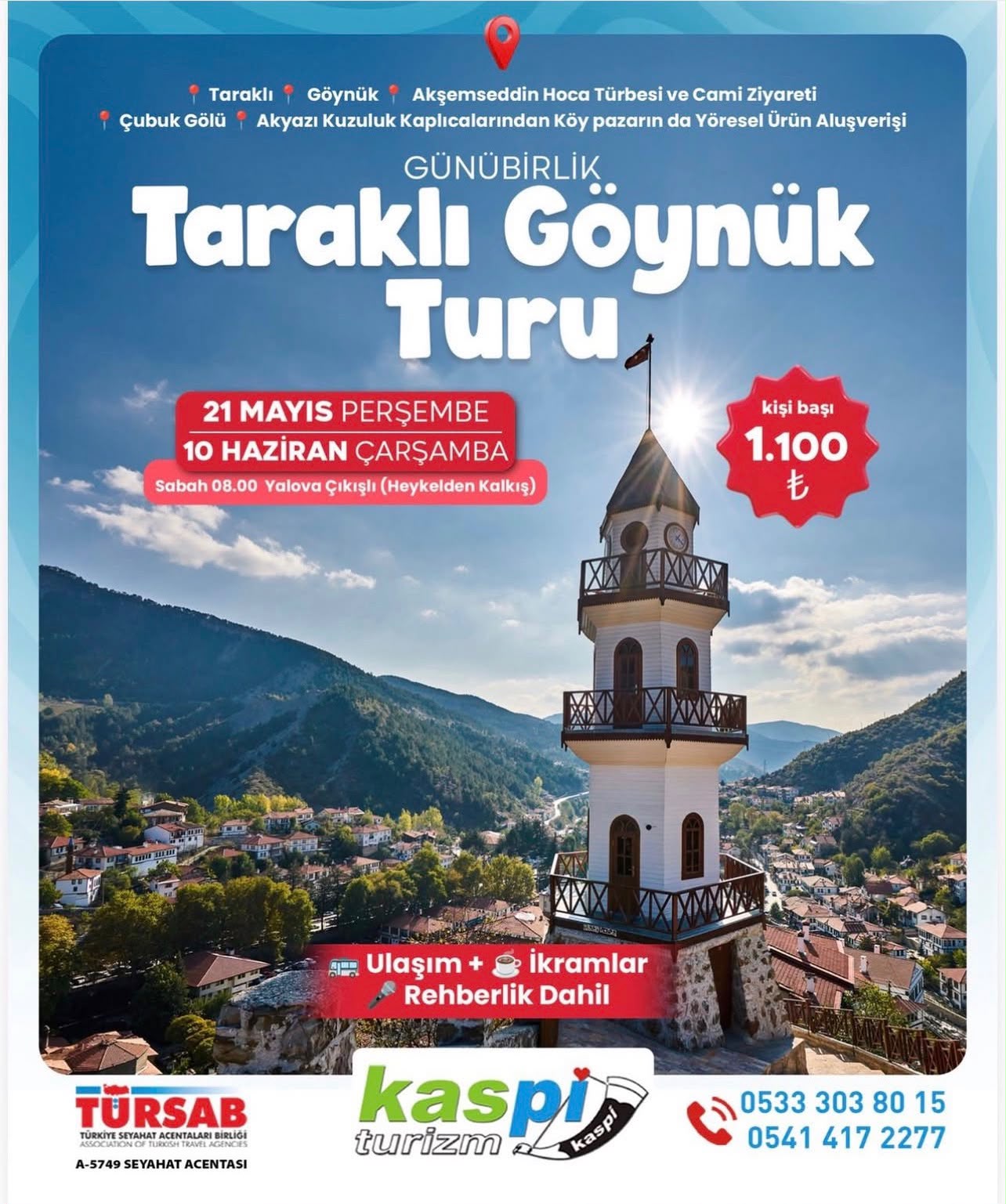 TARAKLI GÖYNÜK TUR