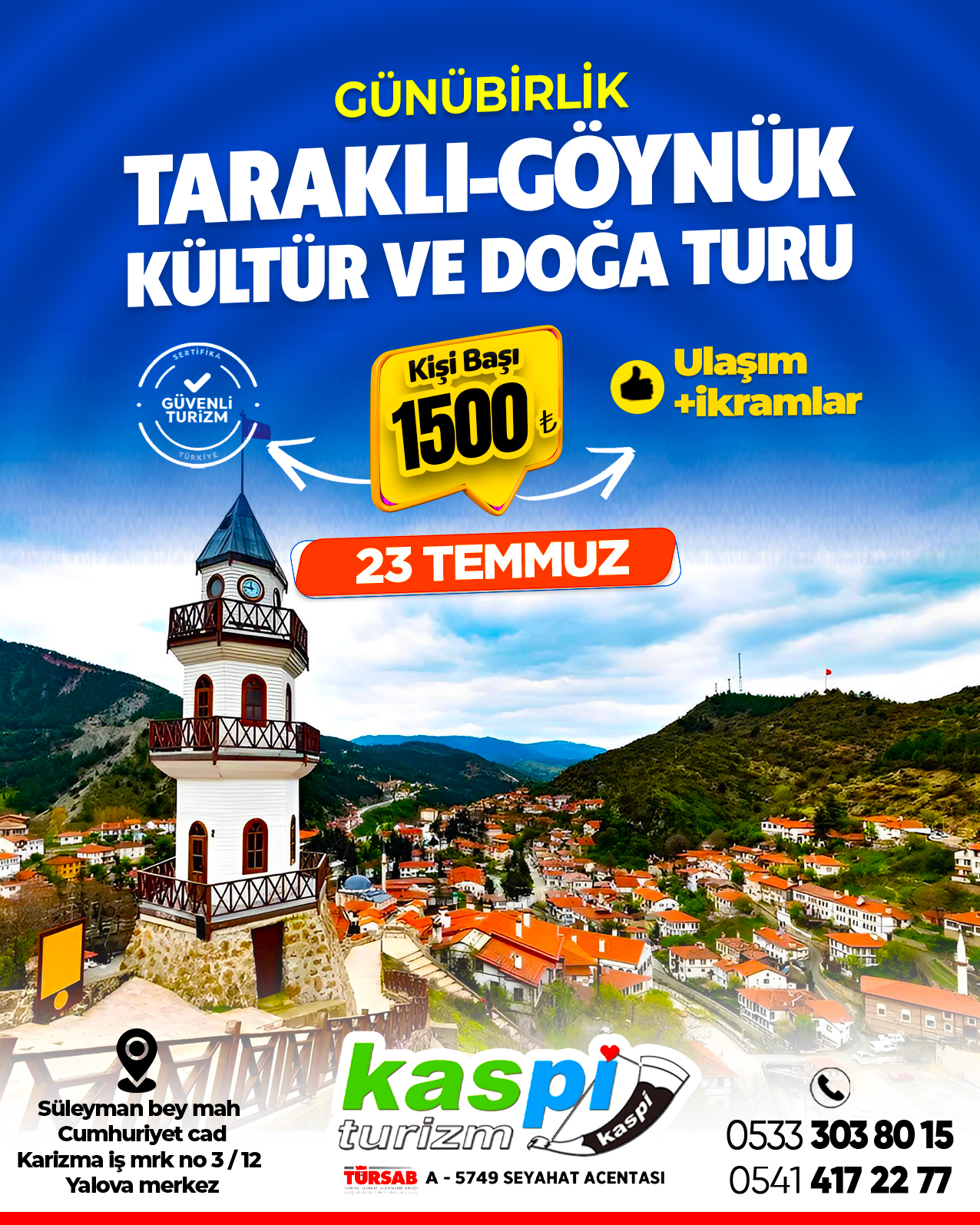 Taraklı Göynük Turu