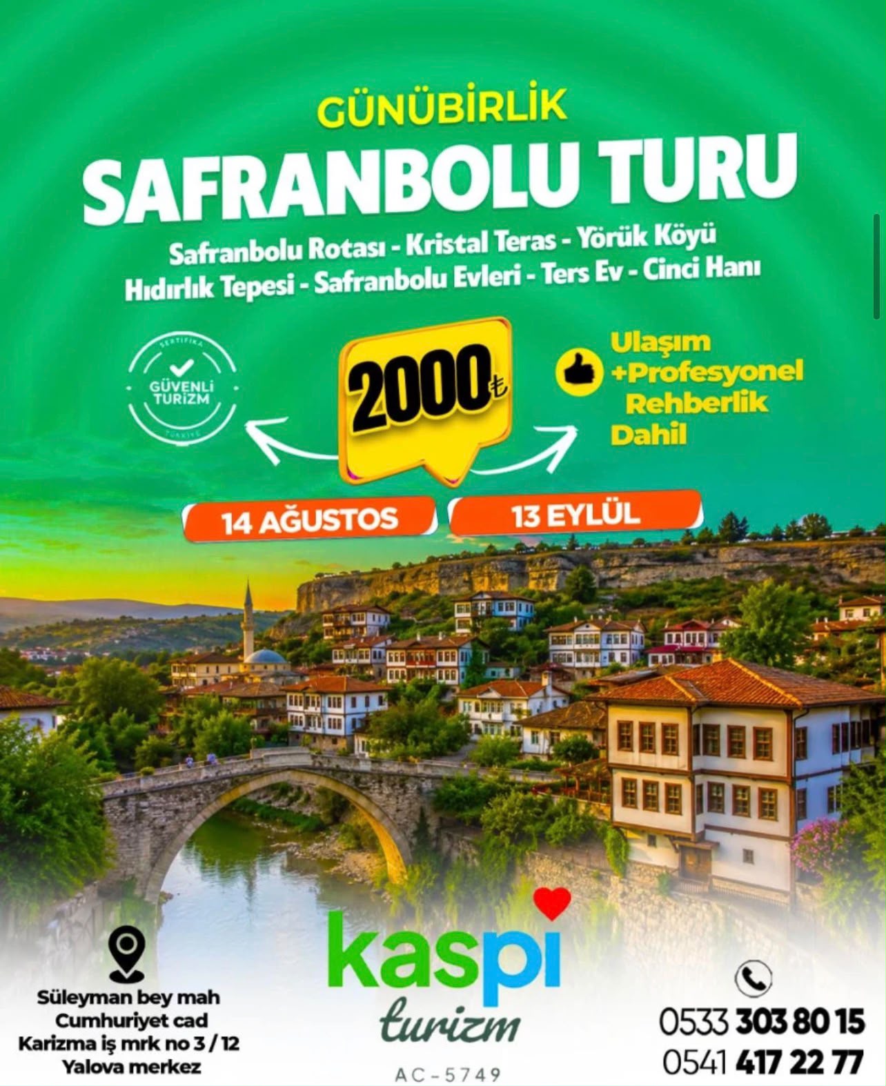 Safranbolu Turu