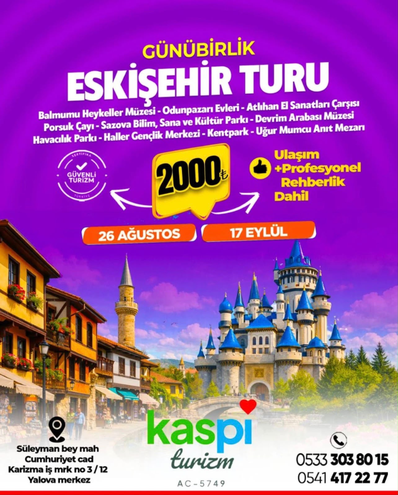 Eskişehir Turu - görsel 1