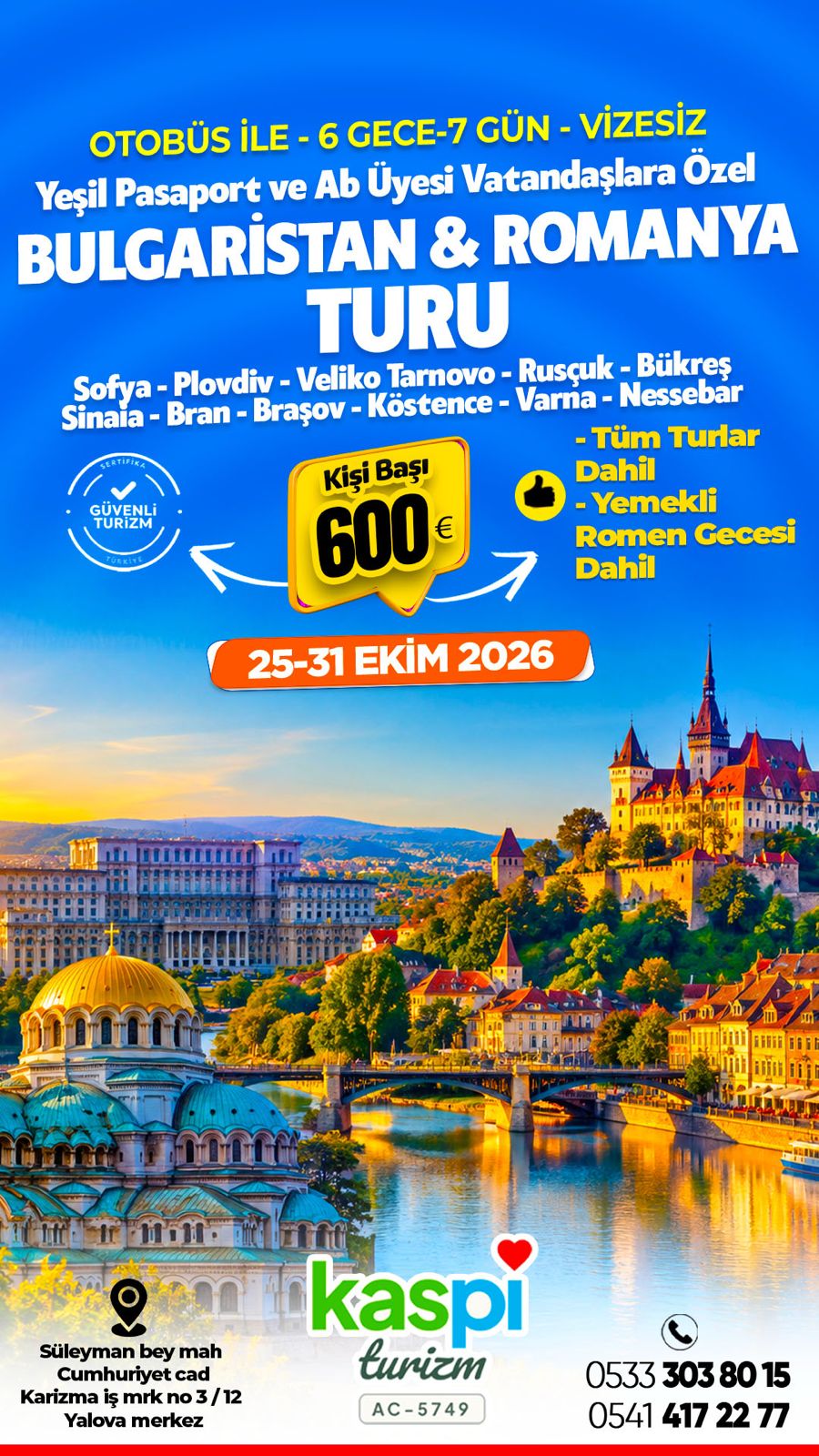 BULGARİSTAN ,ROMANYA - görsel 1
